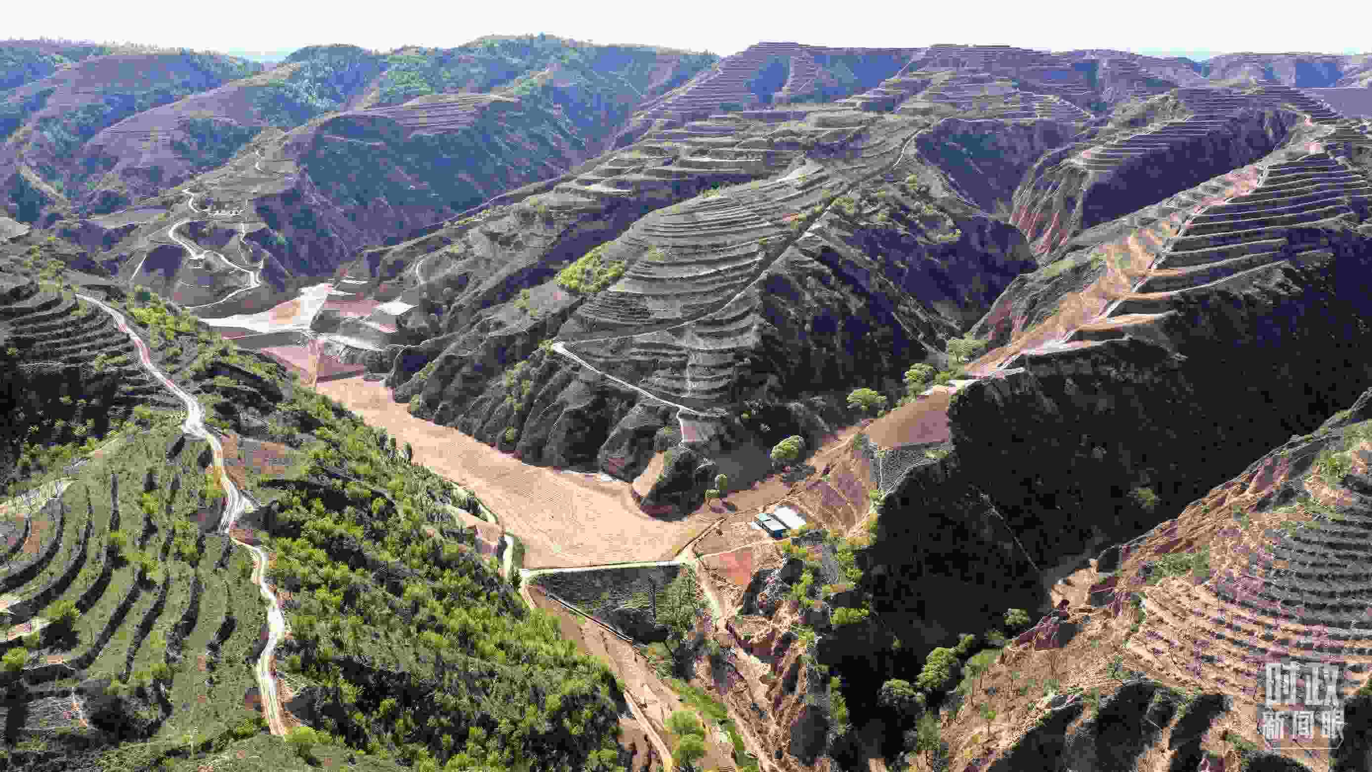 △陜西高原地貌。（圖／視覺中國）