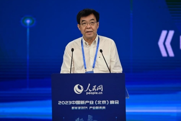 社會科學(xué)文獻出版社社長王利民。人民網(wǎng)記者 于凱攝