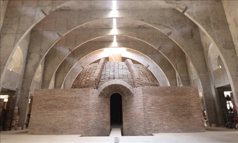 ↑ 景德鎮(zhèn)一處柴窯。（2020年7月13日攝）