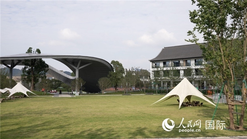 安吉露營地。人民網 彭昱凱攝