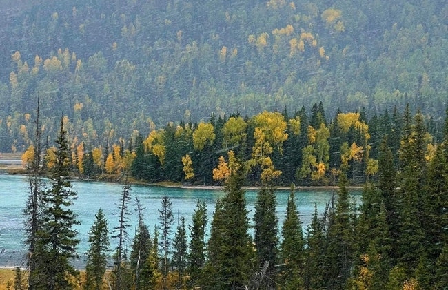 禾木景區(qū)。中國鐵路烏魯木齊局集團有限公司供圖
