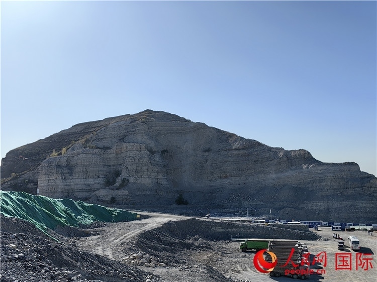 薊州礦山生態(tài)修復(fù)項目。人民網(wǎng)記者 符園園攝