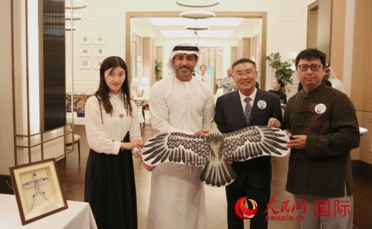 非遺展示。人民網(wǎng) 塔里克·易卜拉欣攝