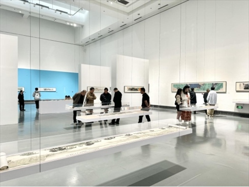 畫展現(xiàn)場。主辦方供圖