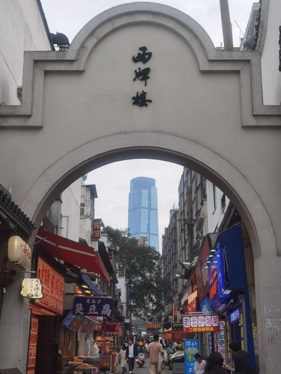 10月25日，太平老街街景。（本報(bào)記者 常雯宜攝）