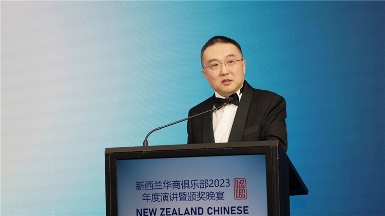 中國駐新西蘭大使王小龍。攝影：張凱