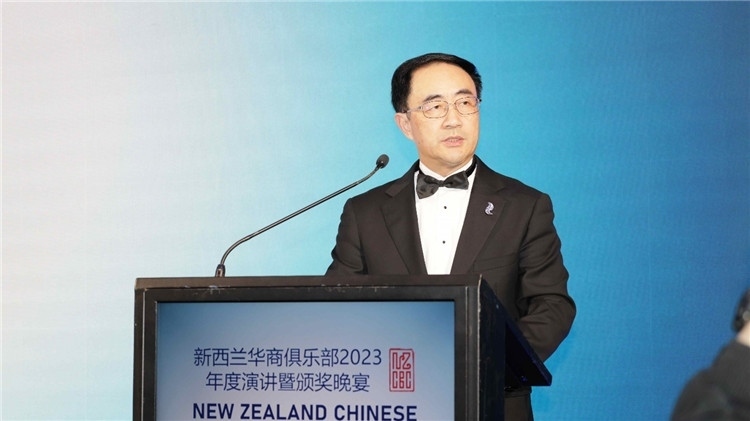 新西蘭華商聯(lián)合總會主席楊健。攝影：張凱