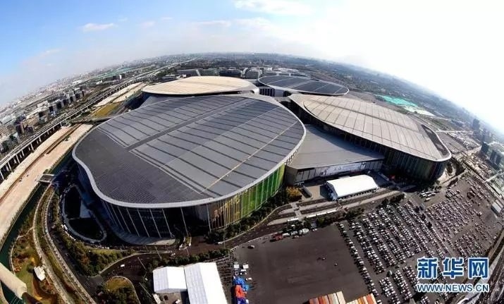 中國國際進(jìn)口博覽會舉辦場地——國家會展中心（上海）。新華社記者 凡軍 攝