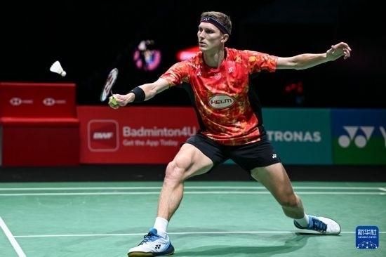 1月13日，安賽龍在比賽中。新華社記者 程一恒 攝