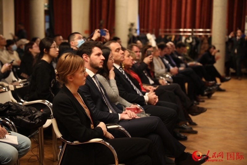 “馬可·波羅逝世 700 周年”系列紀(jì)念活動開幕式與會嘉賓 人民網(wǎng) 劉動攝