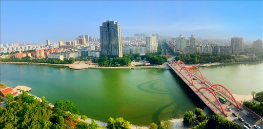 木蘭溪。傅振宇 攝