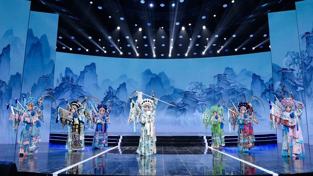 圖：秦腔戲曲《楊門女將》 表演者：惠敏莉、趙璐璐等