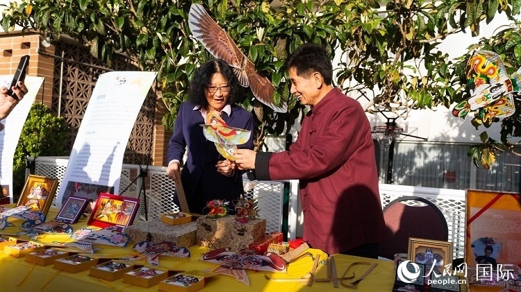 山東非物質(zhì)文化遺產(chǎn)濰坊風(fēng)箏。荊韻 攝