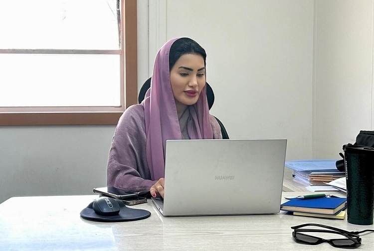 卡爾圖姆在工作中。中石化南京工程中東公司供圖