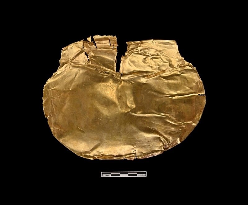 金覆面。中國文物報社供圖