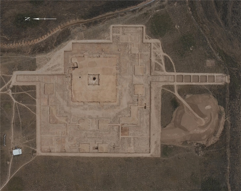 四角坪遺址平面圖。中國文物報社供圖