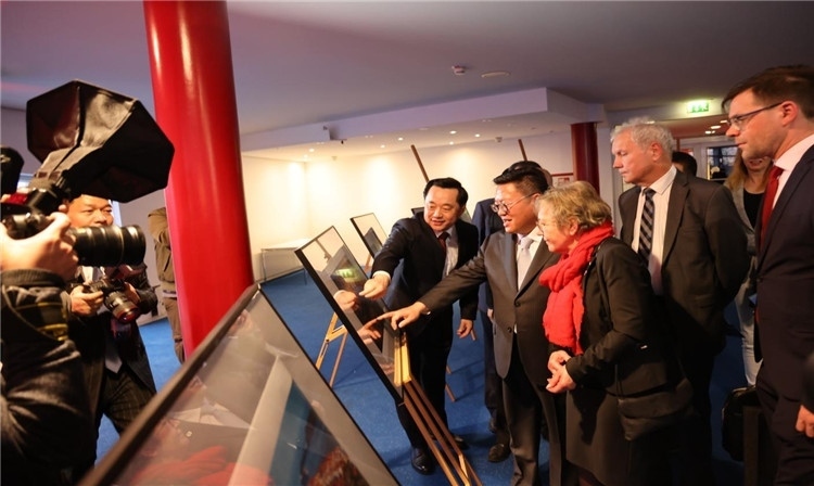 “絲路明珠--杜伊斯堡上海電影周”開幕。依琳攝