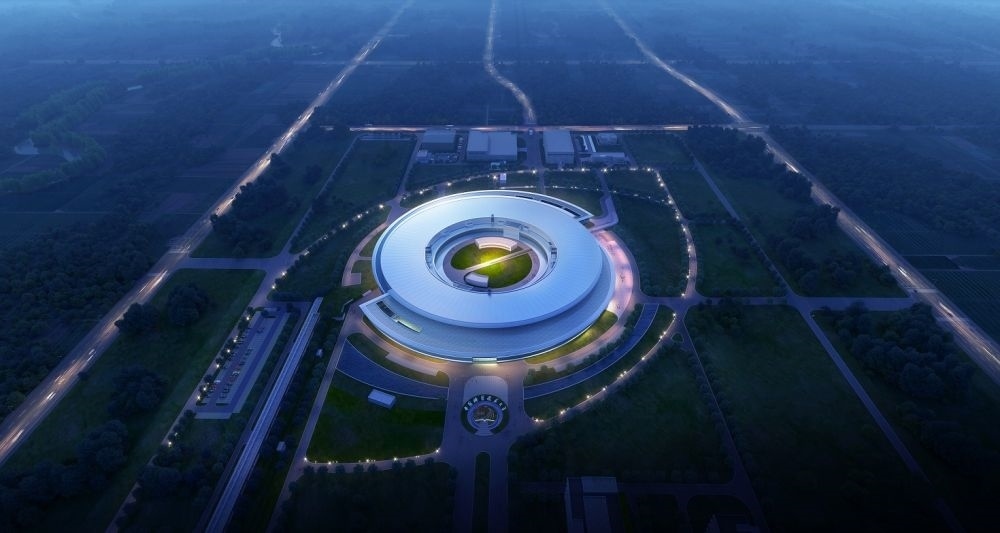 這是合肥先進(jìn)光源效果圖。