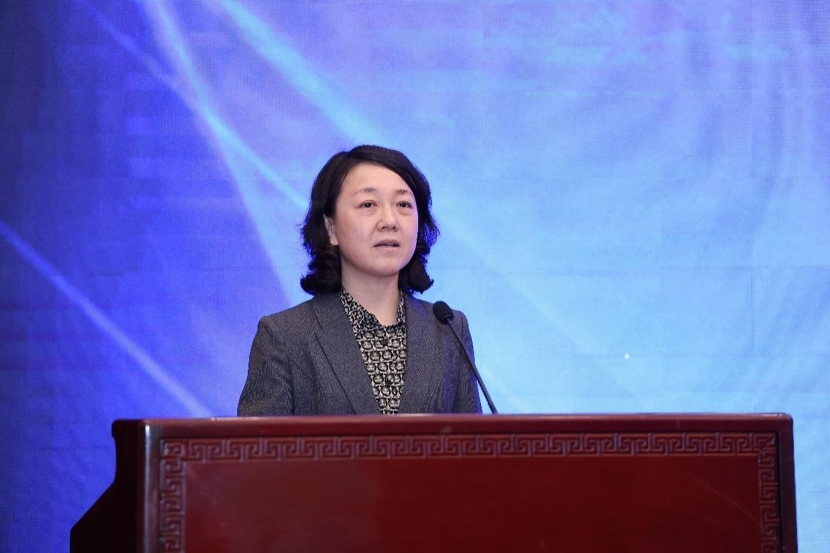 中華全國新聞工作者協(xié)會黨組成員、書記處書記吳兢致辭。主辦方供圖