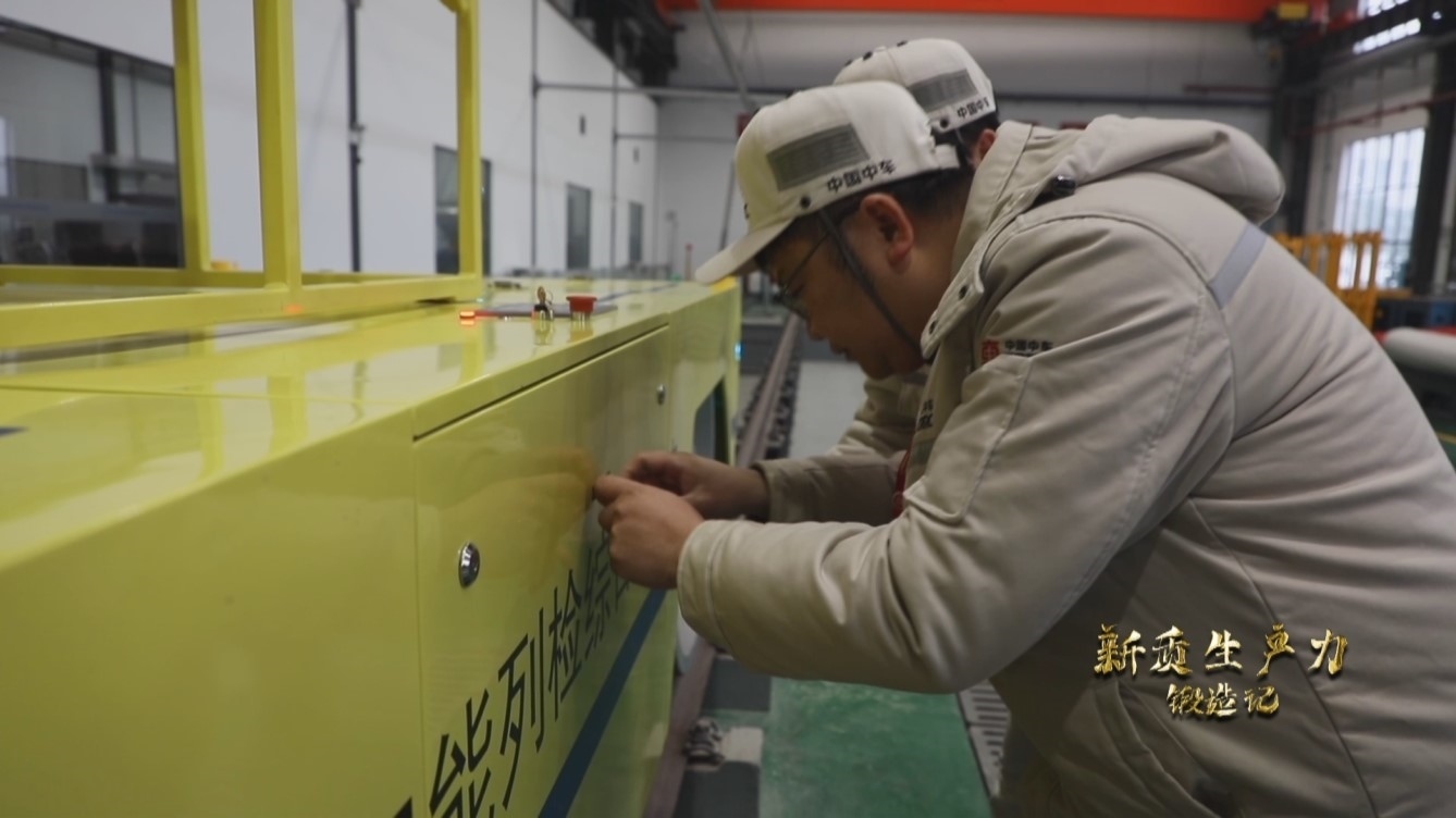 湖南株洲，算法測算團隊正在做地鐵智能化檢測試驗。