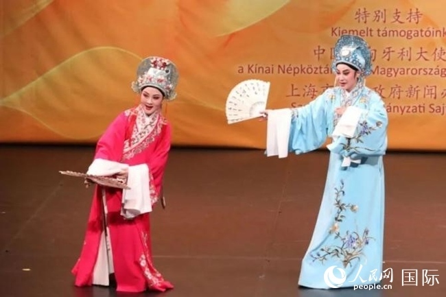 “玉蘭花開·魅力上海”走進布達佩斯。葉辰亮攝
