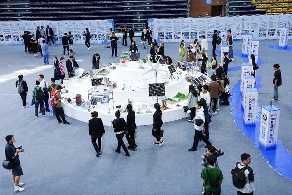 入圍決賽作品成果展。北京建筑大學供圖