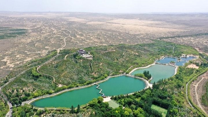 △2023年6月7日，寧夏靈武市白芨灘國(guó)家級(jí)自然保護(hù)區(qū)。