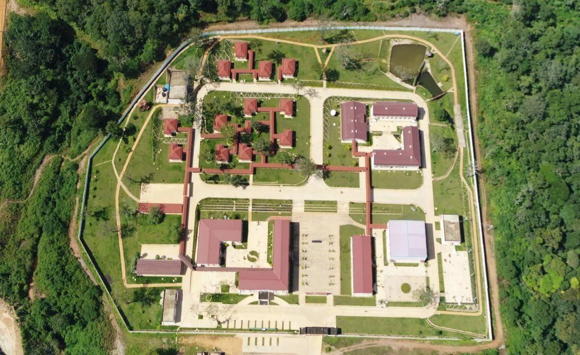 負(fù)責(zé)運(yùn)營管理剛果（金）布桑加水電站的中剛水電公司。中鐵資源集團(tuán)供圖