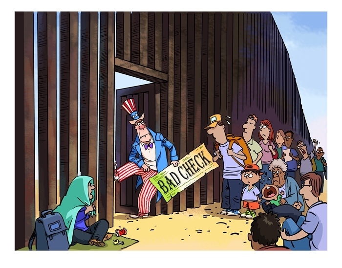 漫畫(huà)作者：馬宏亮（人民網(wǎng)版權(quán)圖片，未經(jīng)授權(quán)請(qǐng)勿轉(zhuǎn)載。）