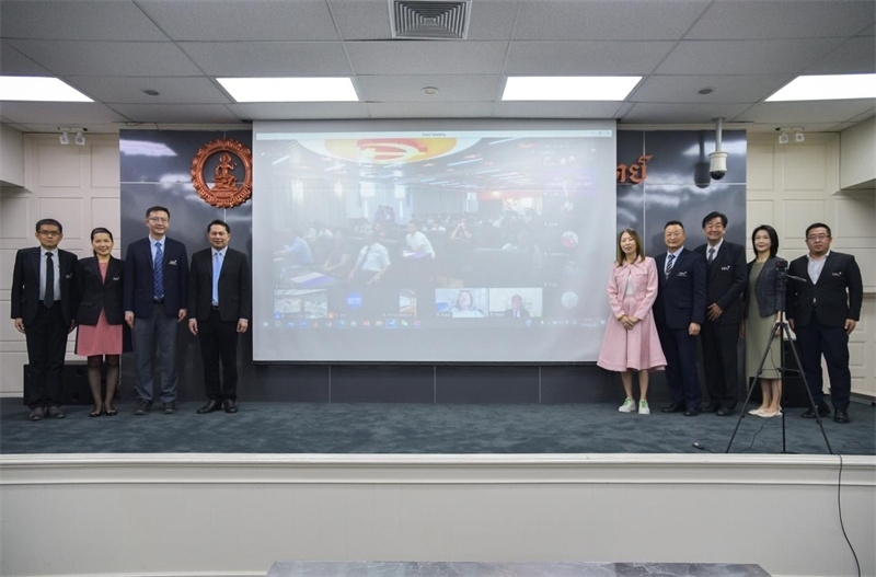 泰國(guó)博仁大學(xué)會(huì)場(chǎng)。中泰文化教育研究中心供圖