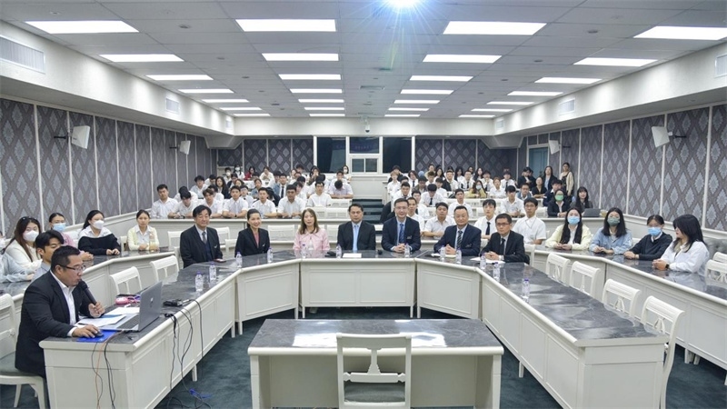 泰國(guó)博仁大學(xué)會(huì)場(chǎng)。中泰文化教育研究中心供圖