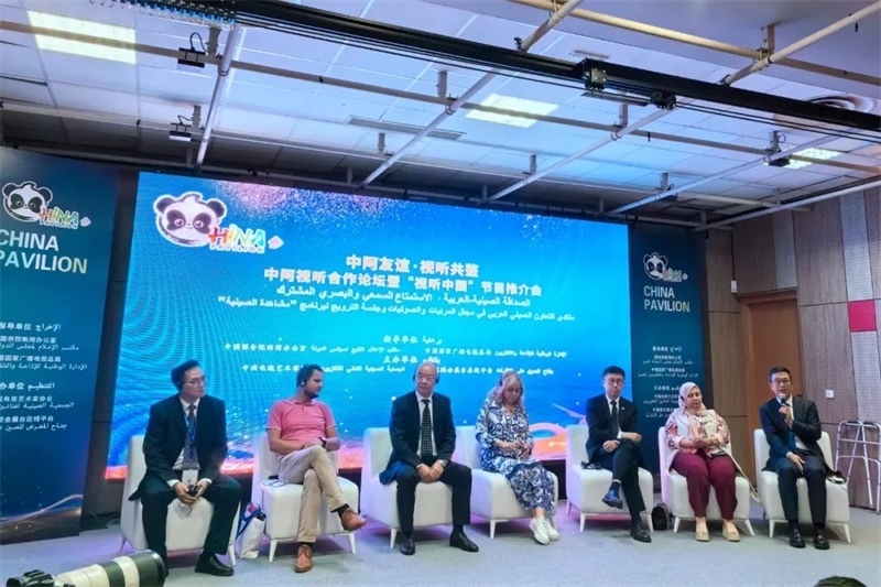 中阿視聽(tīng)業(yè)界代表共商未來(lái)合作。主辦方供圖