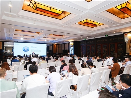 7月11日，由華陽海洋研究中心、中國南海研究院、中國國際法學(xué)會聯(lián)合撰寫的《南海仲裁案裁決再批駁》報告在北京發(fā)布。華陽海洋研究中心供圖