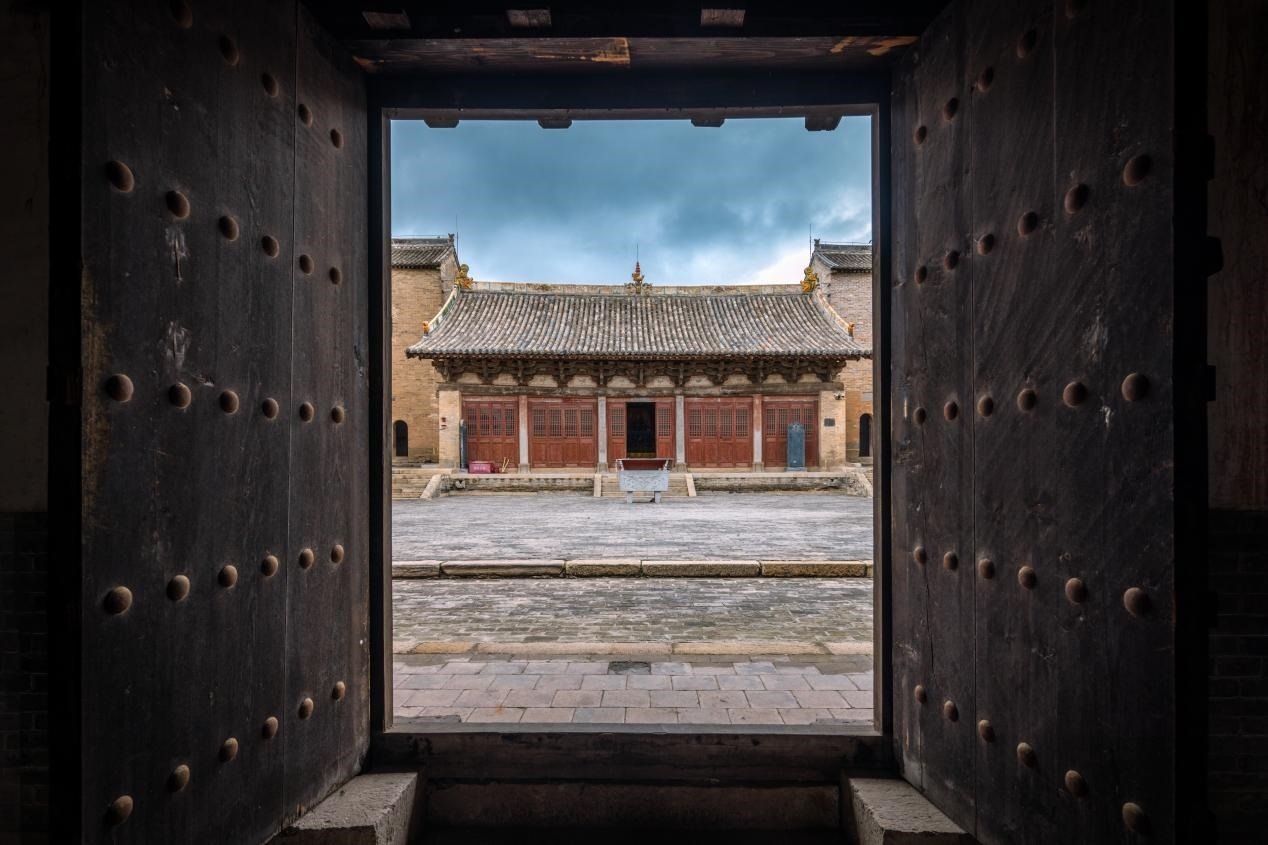 高平市崇明寺一角。蘇唐詩攝