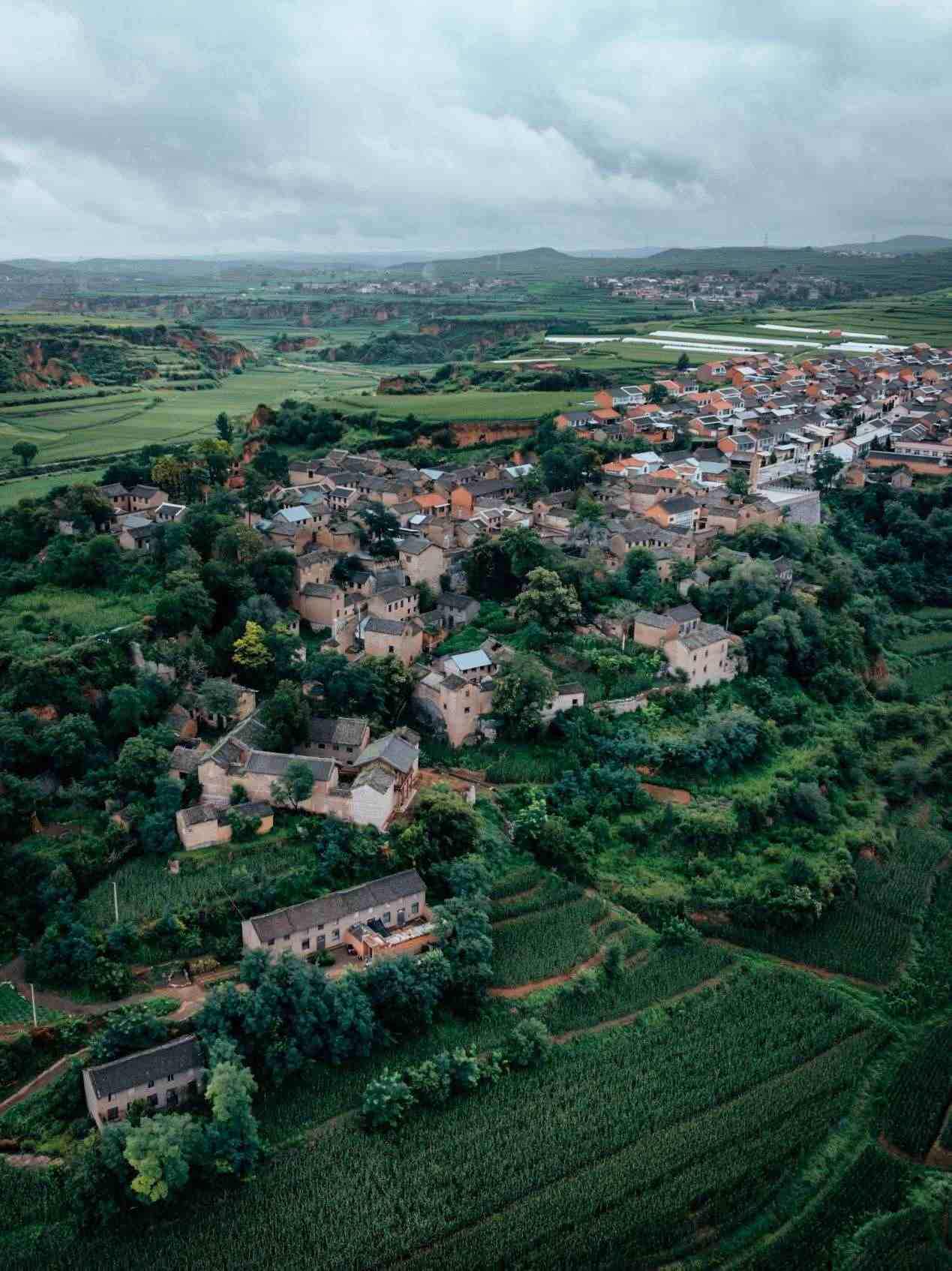 俯瞰永寧寨村。邱活攝