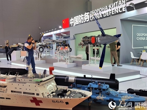 俄羅斯“軍隊-2024”國際軍事技術(shù)論壇現(xiàn)場。人民網(wǎng)記者 于宏建攝