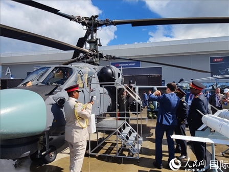 俄羅斯“軍隊-2024”國際軍事技術(shù)論壇現(xiàn)場。人民網(wǎng)記者 于宏建攝