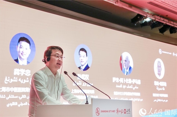 龔學(xué)忠在發(fā)言中。人民網(wǎng)記者 黃培昭攝