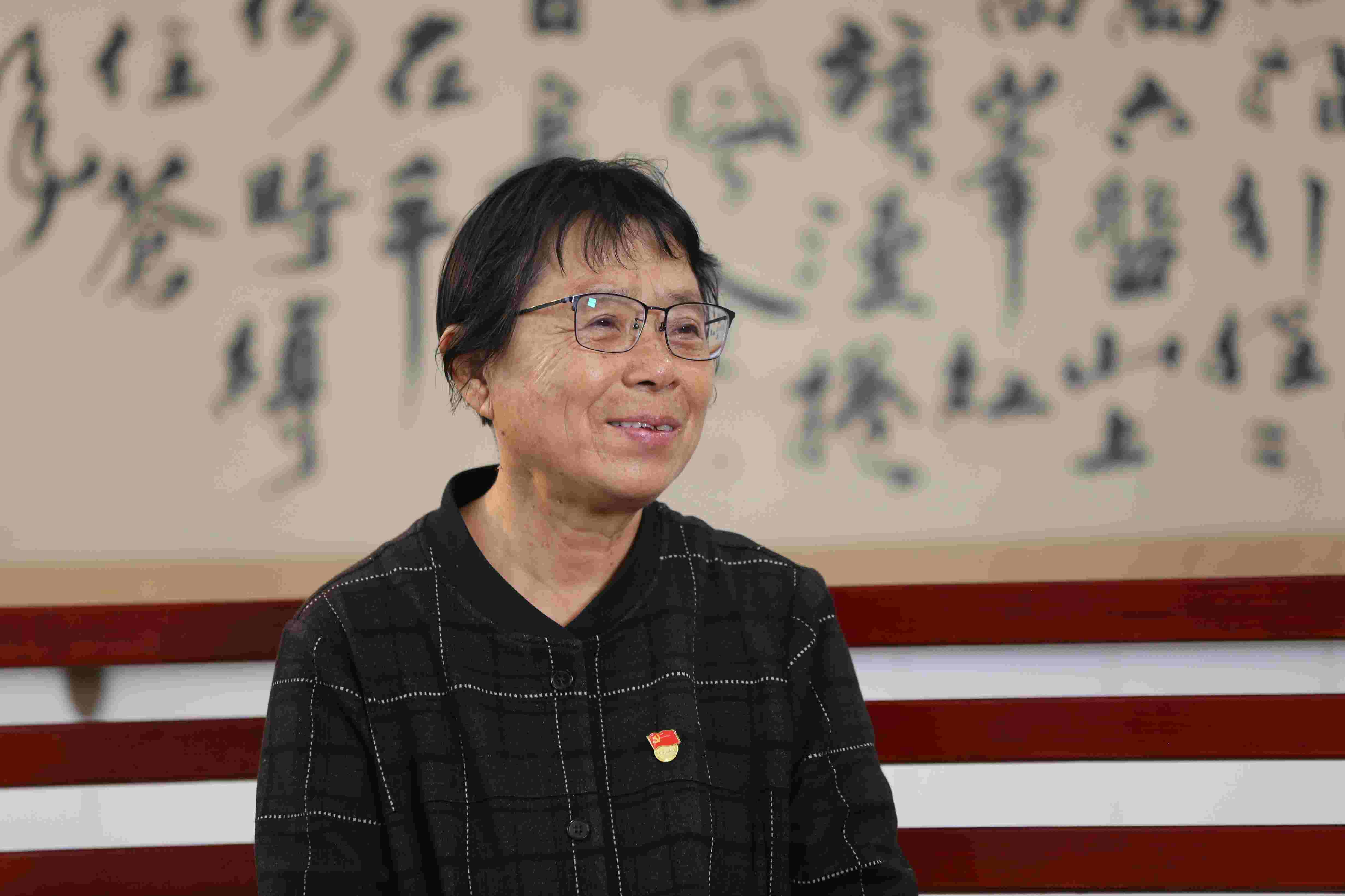 張桂梅。人民網記者 李發(fā)興攝