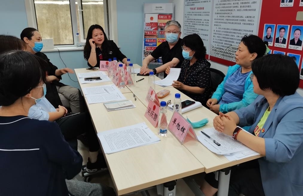 北京市東城區(qū)景山街道人大代表之家（資料照片）。新華社發(fā)（北京市人大常委會供圖）