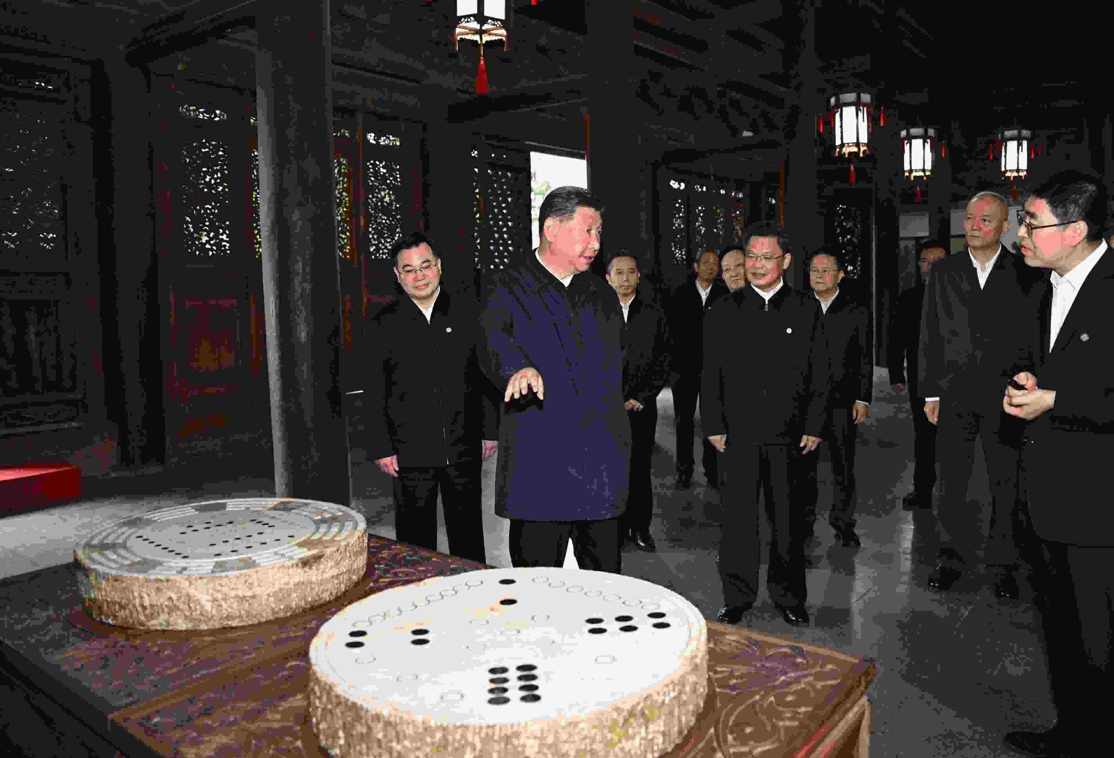 2024年9月10日，習近平總書記在甘肅天水考察了全國重點文物保護單位伏羲廟。