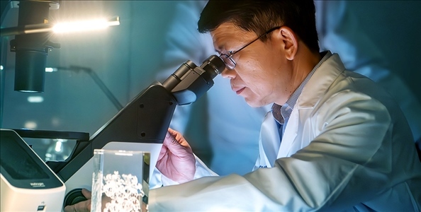 陳志堅。圖片來源：美國德克薩斯大學(xué)西南醫(yī)學(xué)中心官網(wǎng)