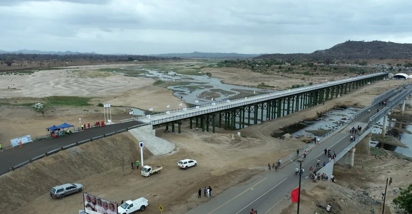 大橋全景。中交二公局第二工程有限公司供圖