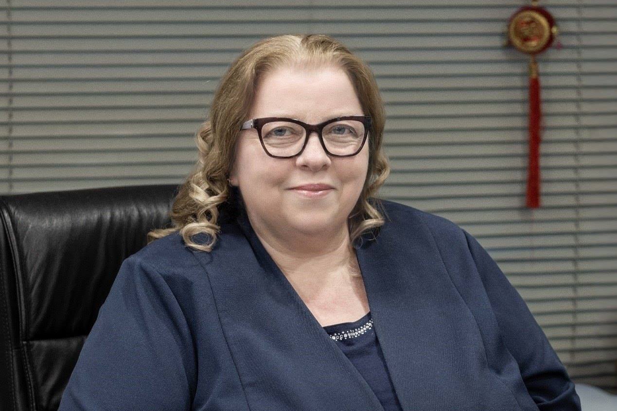 北京俄羅斯文化中心主任吳丹娜（塔季揚(yáng)娜·烏爾茹姆采娃）。受訪者供圖