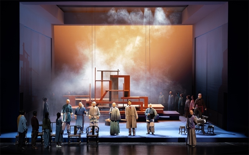 《北上》劇照。中國國家話劇院供圖