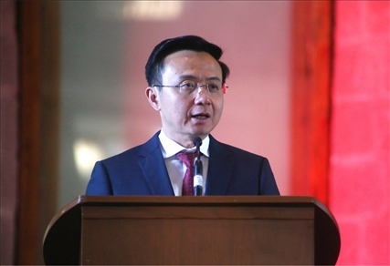 張潤致辭。主辦方供圖