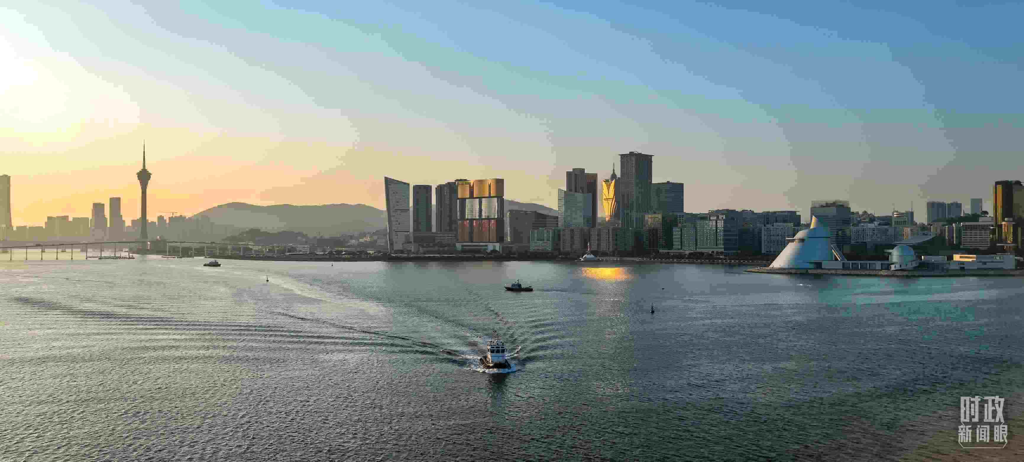 △澳門風(fēng)光。（總臺央視記者王子杭拍攝）