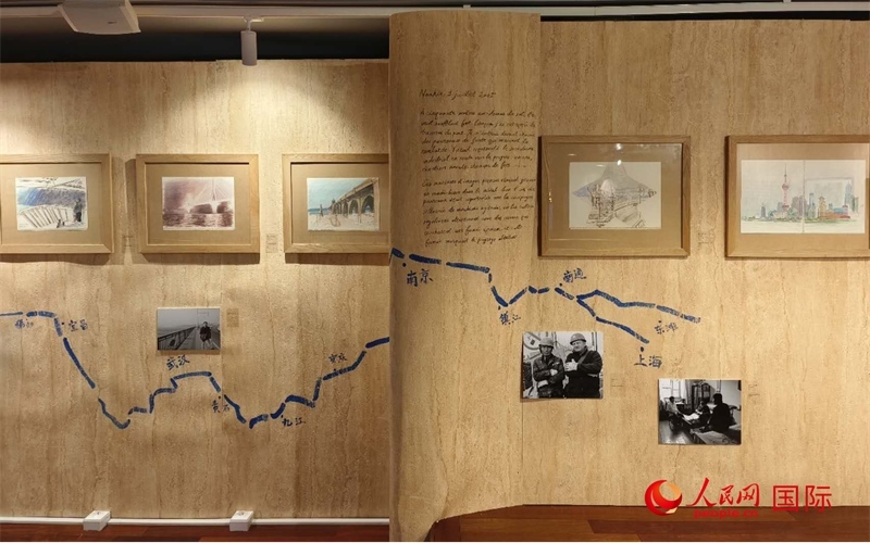 展覽現(xiàn)場(chǎng)。人民網(wǎng)記者 尚凱元攝