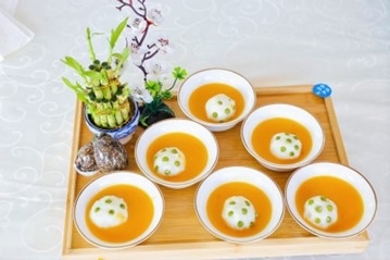 參賽作品“白雪尋蓮”。主辦方供圖