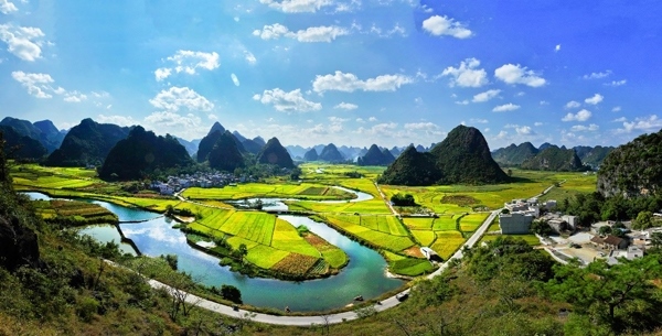 廣西天等都康田園風(fēng)光。主辦方供圖